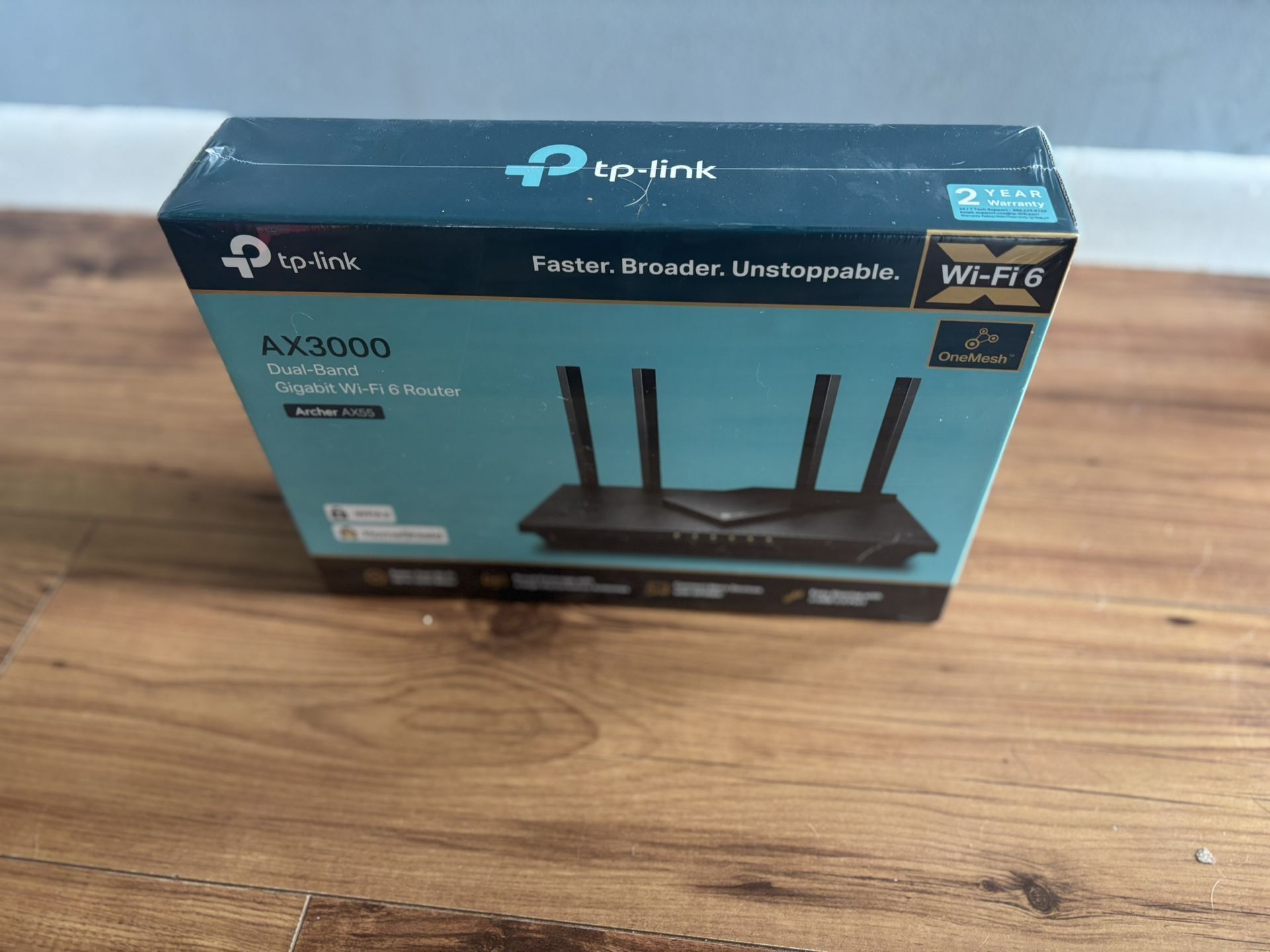 TP-Link AX3000 Dual-Band Router-WiFi 6