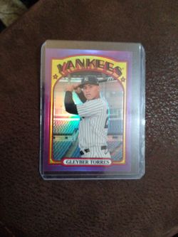 Baseball Card (Gleyber Torres)
