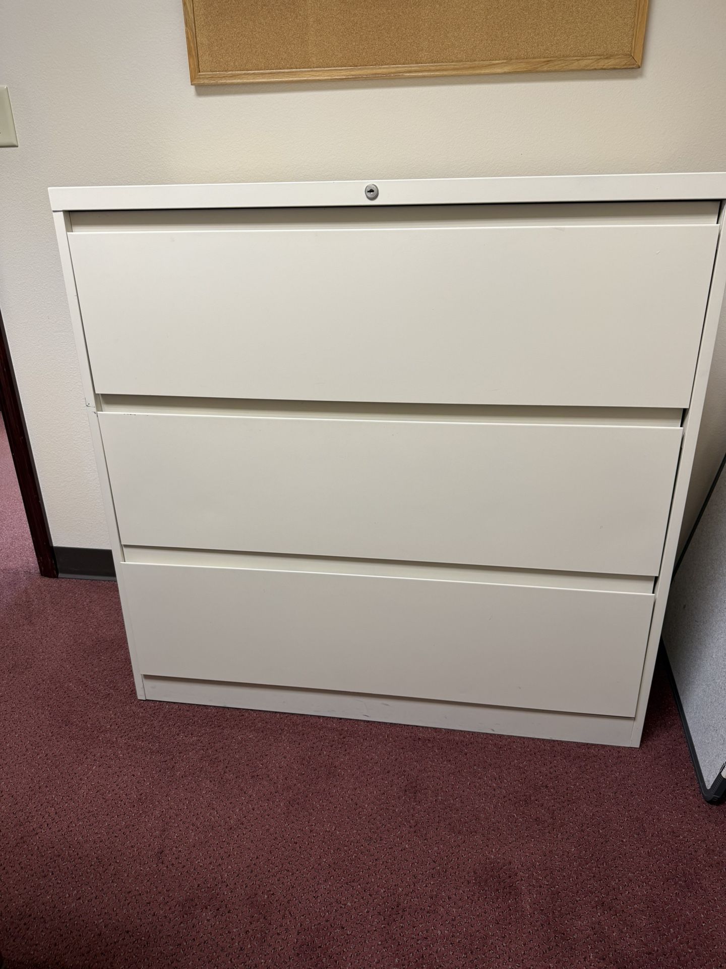 Lateral File Cabinets - 3 Total