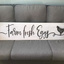 Country Farm Sign