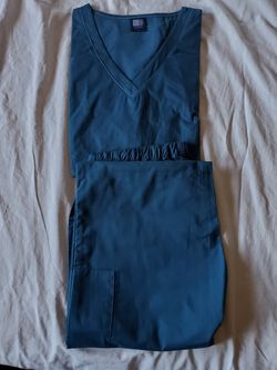 Uniform scrubs set size large