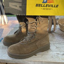Belleville Military Issue USAF Steel Toe Gortex Waterproof Boots