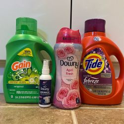 Tide/Gain/Downy Laundry Bundle 