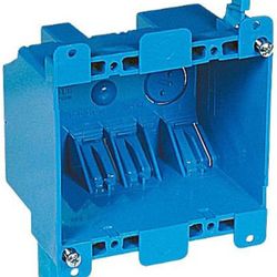 Carlon
2-Gang 25 cu. in. Electrical PVC Old Work Electrical Switch and Outlet Box (B225R-UPC)