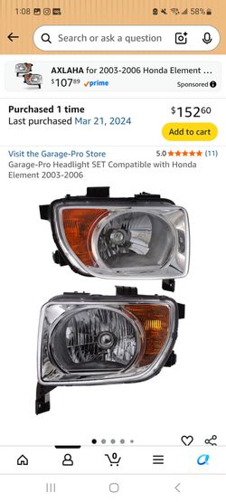 Honda Element Headlights