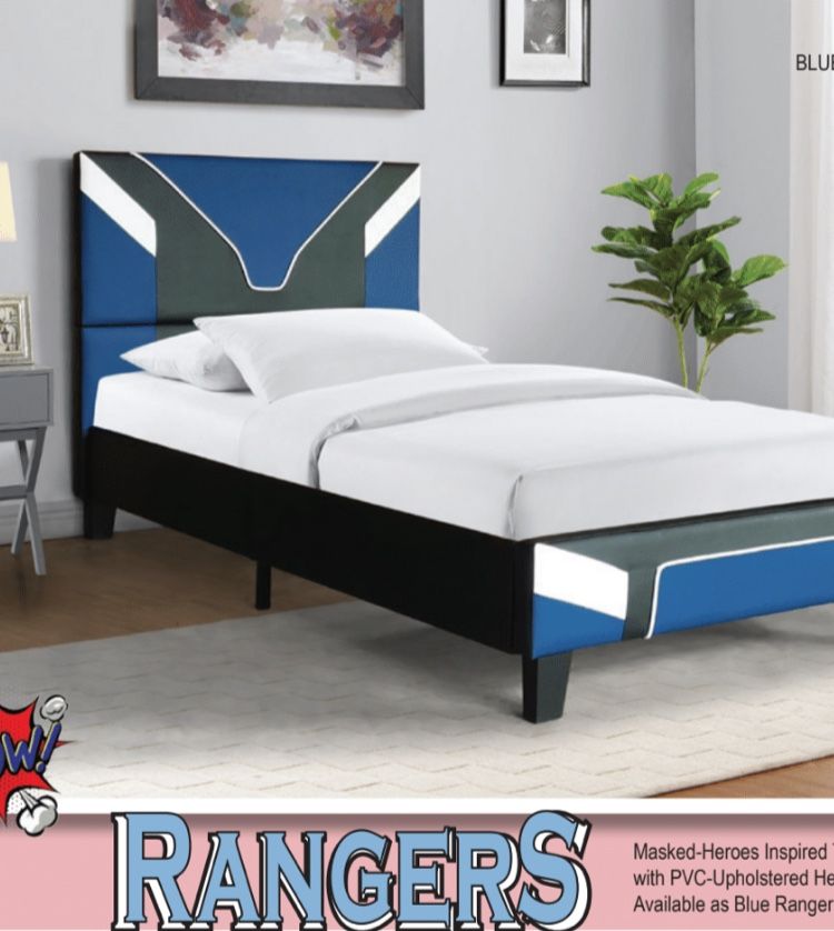 Power Rangers Twin Bed Frame.