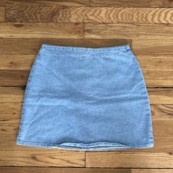 Denim Mini Skirt