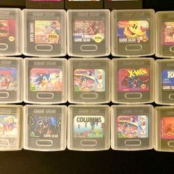 Sega Game Gear Games  [15]