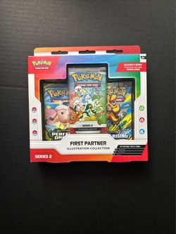 🔥🔥 NEW Pokémon TCG First Partner Illustration Collection Series 2 3-Pack