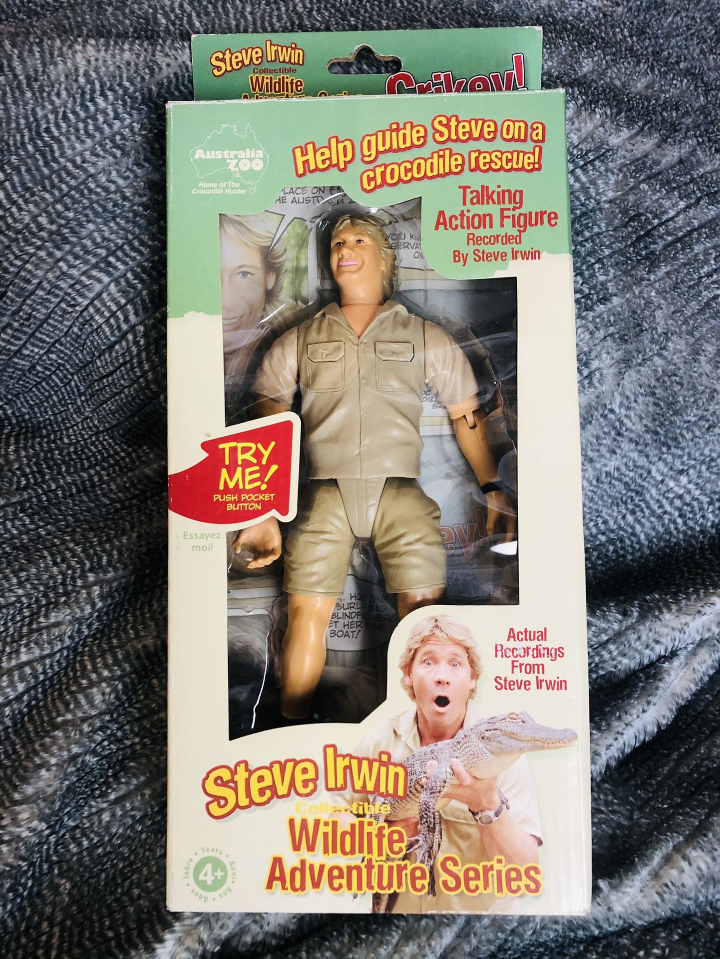 Steve Irwin Wild Adventure Action Figure 