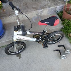 Kids Bicycle  Approximately 16 Inches Used
