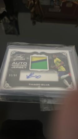 THIAGO SILVA- BRAZIL “ Patch” Card 11/50