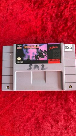 Choplifter iii SNES game