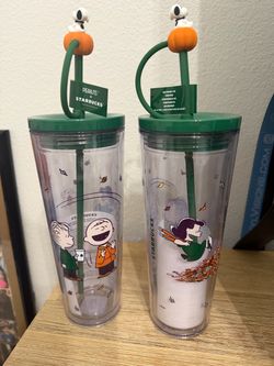 Starbucks x Peanuts Fall Tumbler Set of 2