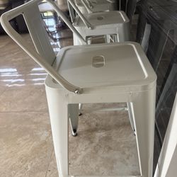 Metal counter top stools