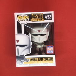 FUNKO POP! Star Wars 452 Imperial Super Commando Funkon Summer 2021 *IN HAND*
