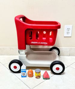 Like New Interactive Radio Flyer Scan & Sort Shopping Cart