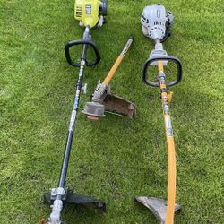 2 Weed Wacker Eaters-2 Cycle Ryobi 