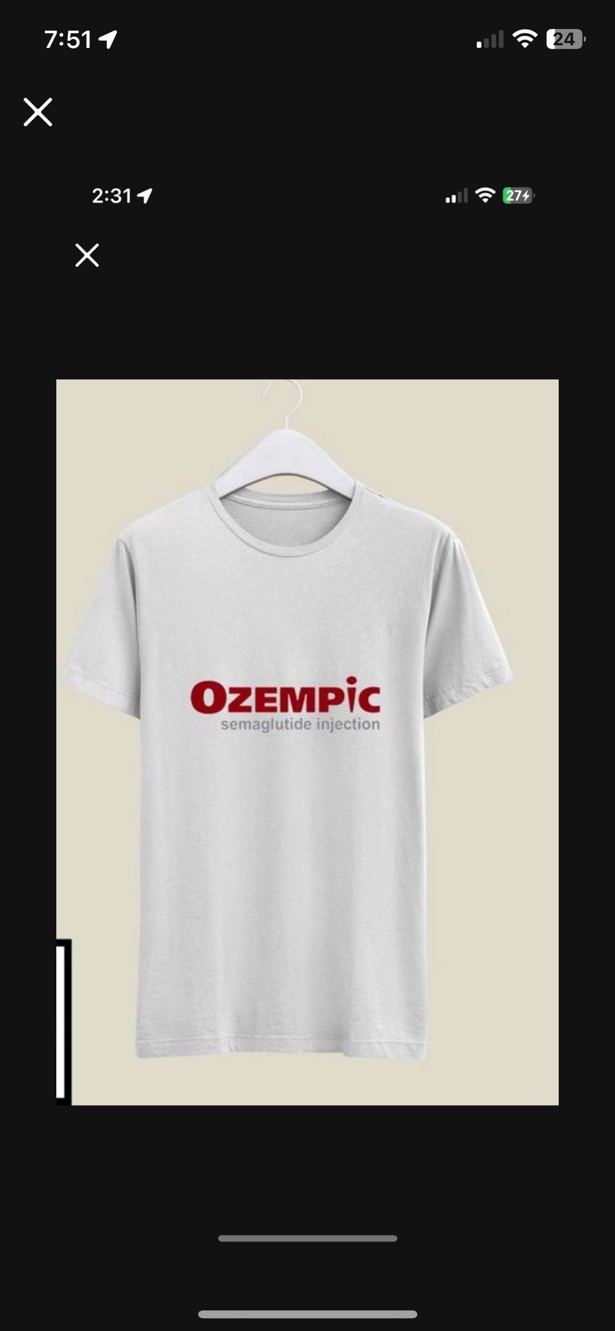 Tshirt Weight loads X4