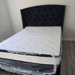 Queen Size Bed Frame With Mattress Included 