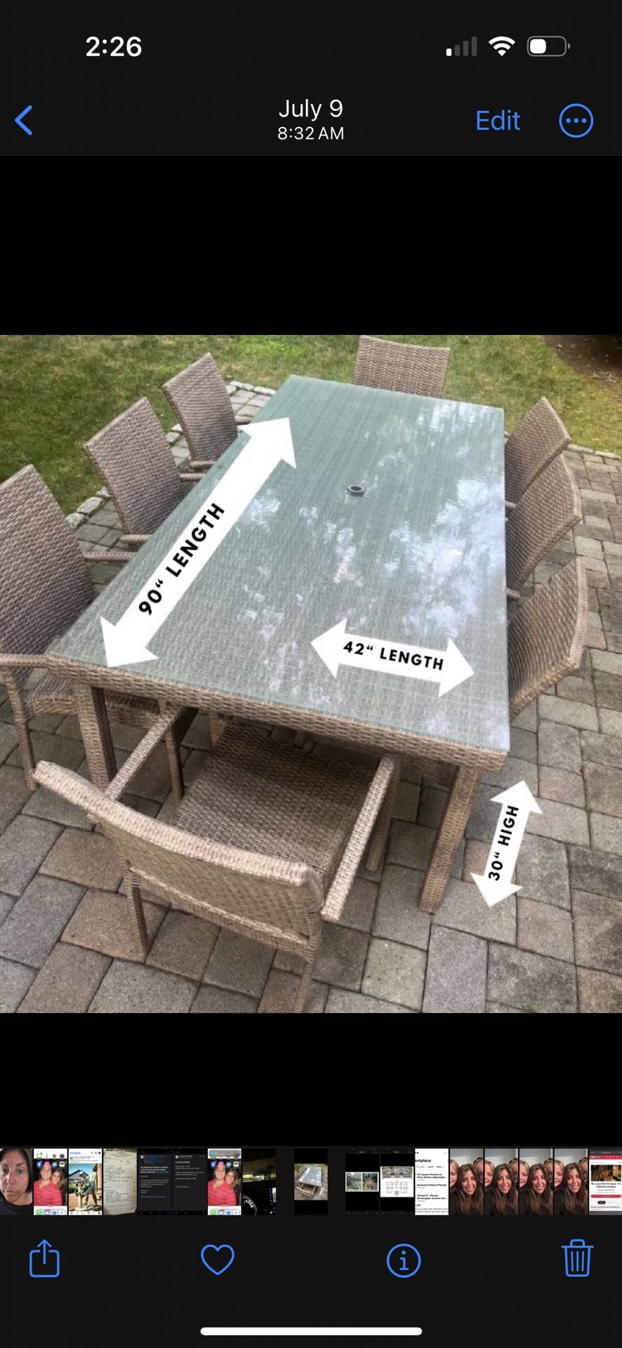 Corsica Outdoor Dining Set