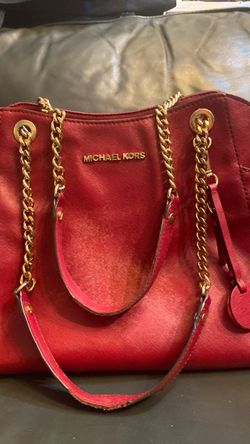 Michael Kors Jet  leather handbag