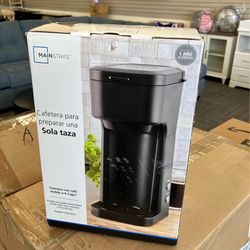 Black Matte Dual Brew Coffee Maker – Single Serve – New in Box