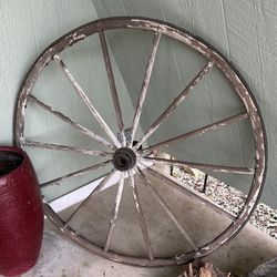 Antique Wagon Wheel