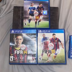 FIFA 14 FIFA 15 FIFA 16 Ps4