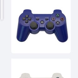 2 Rechargeable Wireless Controller For Sony PS3 PlayStation With Charger 