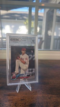2018 Topps Shohei Ohtani Rookie Card GEM 10