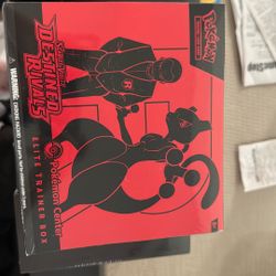 Pokemon Destined Rivals Pokemon Center Exclusive ETB Elite Trainer Box NEW 