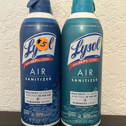 Lysol Air Sanitizer $5 Each