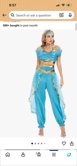 Princess Jasmine Costume