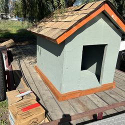 Wooden Dog house 