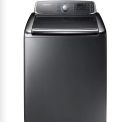 Samsung High efficiency 5.6 cu ft top load washer. AquaJet