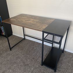 Office Desk w/ Built-in Computer Stand