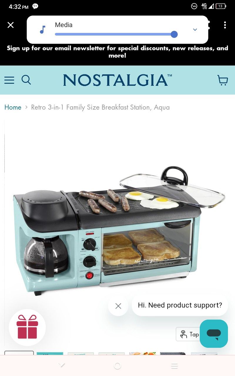 Nostalgia All In One For Small Kitchen . Also Have In burgundy Color
