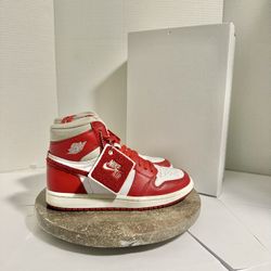 Nike Air Jordan 1 High Varsity Red DJ4891-061 Chenille Chicago Size 5.5Y | 7W