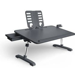 Limitless TotalDesk Adjustable Work Station Lap Desk Work From Home Work Anywhere Station