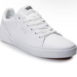 VANS SELDAN MENS LEATHER SHOES SIZE 9