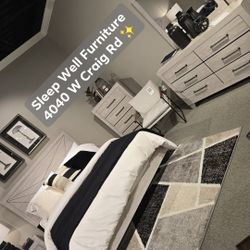 ✨️ 4pc Queen, King Bedroom ✨️ Furniture Sectionals, Dining Avail 