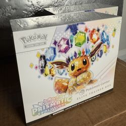 Prismatic Evolutions Pokemon Center ETBs