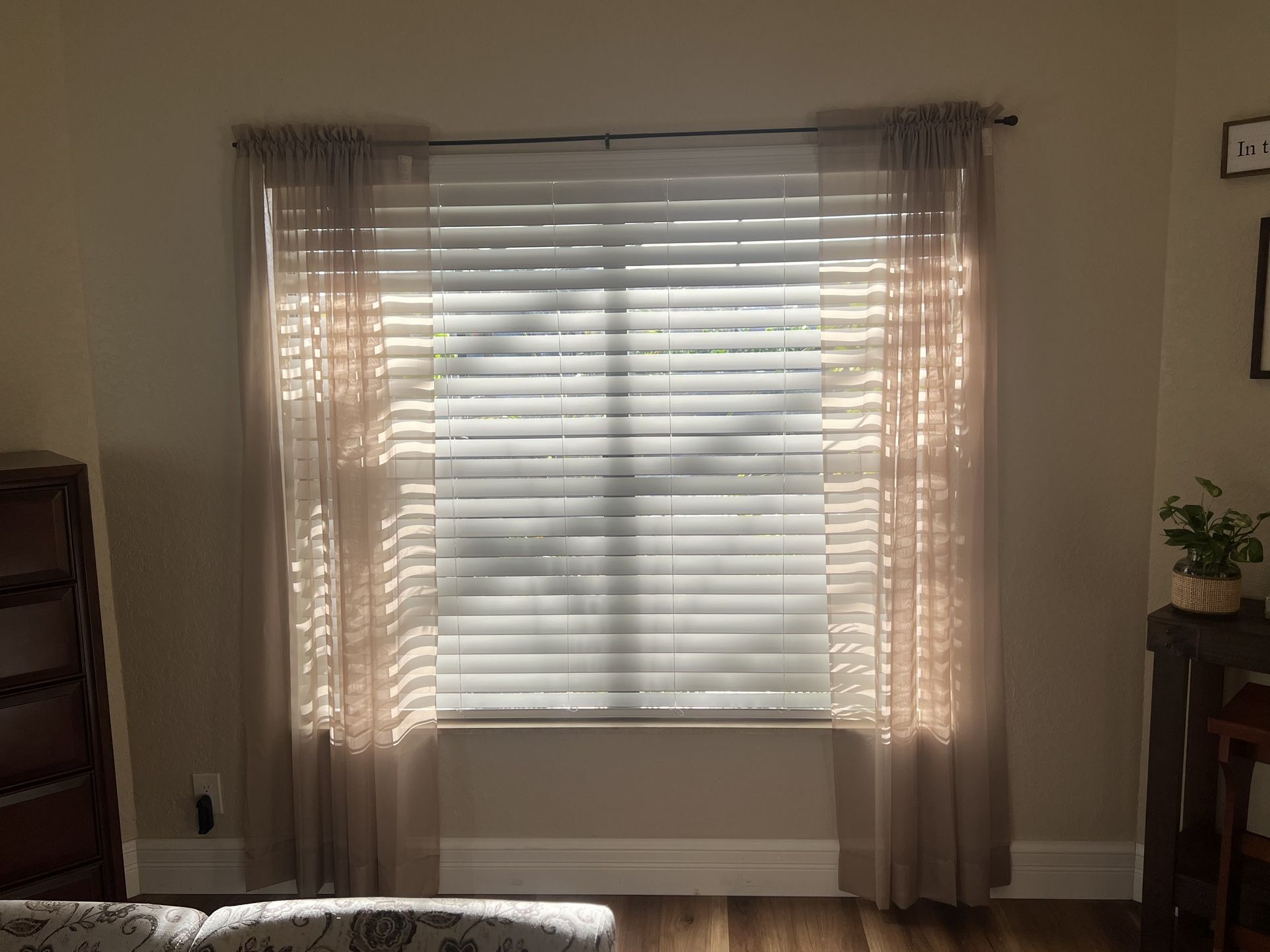 White Blinds