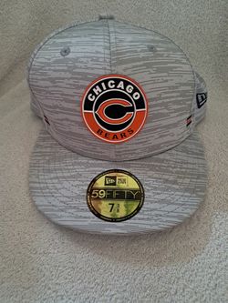 Chicago Bears New Era NFL sideline fitted hat 7 3/8