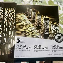 Tommy Bahama solar path Lights