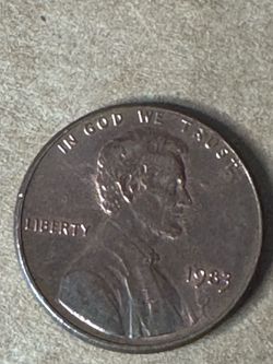 Lincoln cent error