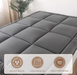 Japanese Futon Mattress 3" Grey Floor Mattress Tatami Mat Foldable & Portable for Kids and Adult,Twin Size 39"x 80"