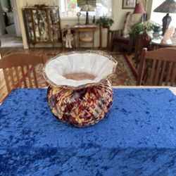 Czechoslovakian Pre.WW2 Franz Welz. Spatter Glass Twisted Ribbed https://offerup.com/redirect/?o=VmFzZS5CZXN0 Guess