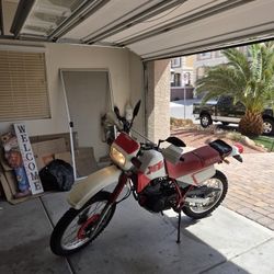 Yamaha Dual Sport Motorcycle 